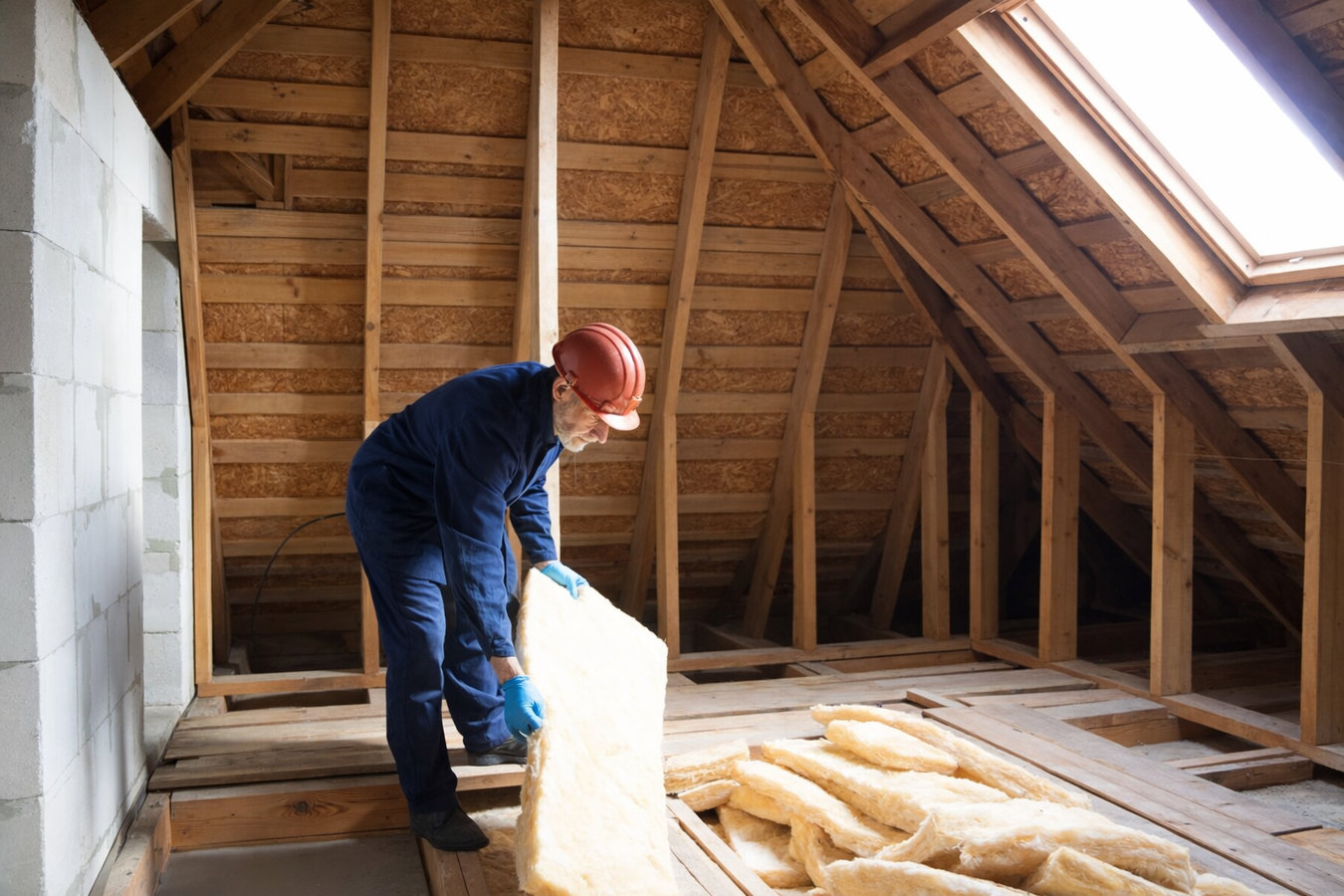 Attic air sealing in Charleston, WV